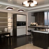 Большие кухни фото - дизайн интерьера