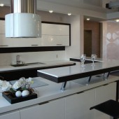 Большие кухни фото - дизайн интерьера