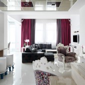 Интерьер кухни-гостиной от Berphin Interior