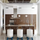 Коричневые кухни фото - дизайн интерьера