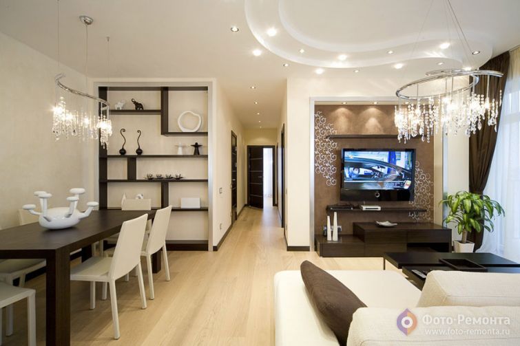 Интерьер квартиры-студии от Dizain Grad