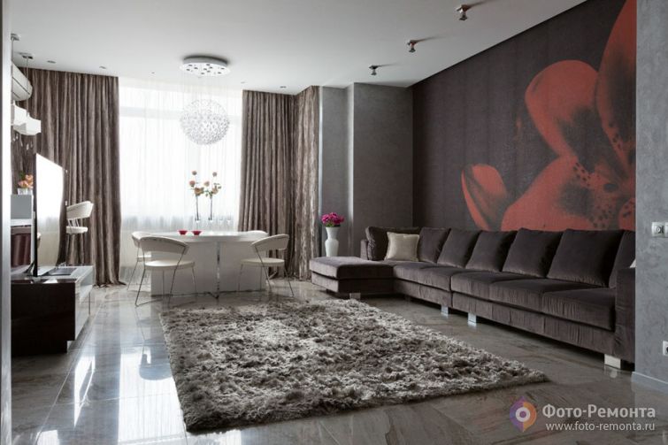 Дизайн квартиры 155 кв.м. от Оксаны Брагиной