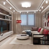 Интерьер квартиры в Крылатском, 120 кв.м.