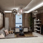 Интерьер квартиры 110 кв.м., ул. Расплетина