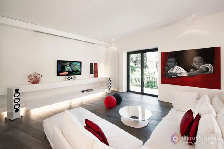 Интерьер квартиры в Риме, 240 кв.м.