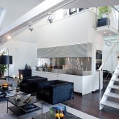 Гостиная и кухня