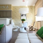 Интерьер гостиной