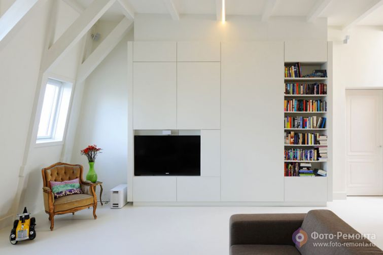  Дизайн интерьера большой гостиной