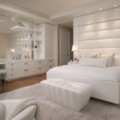 Белые спальни фото - дизайн интерьера