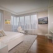 Белые спальни фото - дизайн интерьера