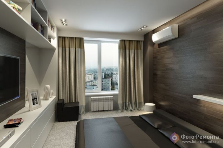 Дизайн маленькой спальни