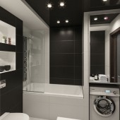 Маленькие ванные комнаты фото - дизайн интерьера