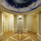 Белый коридор фото - дизайн интерьера