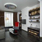 Большие гостиные фото - дизайн интерьера