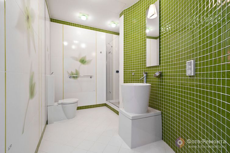  Зеленый туалет ремонт
