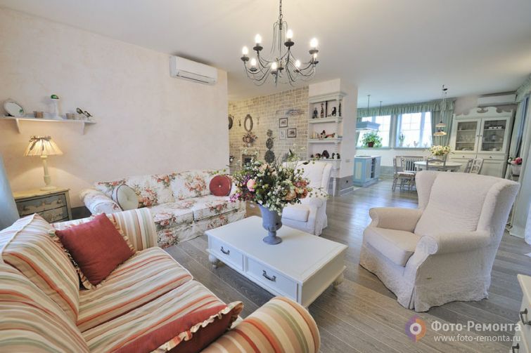 Дизайн дома в стиле прованс, 232 кв.м.