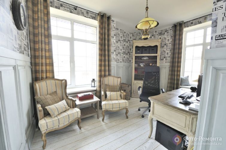  Ремонт кабинета прованс