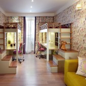 Детские комнаты фото - дизайн интерьера