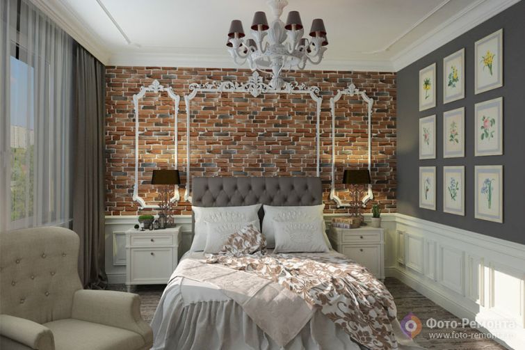  Оформление большой спальни