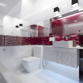 Ванные комнаты в современном стиле фото - дизайн интерьера