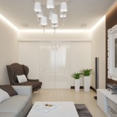 Светлая гостиная