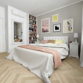 Спальни в светлых тонах фото - дизайн интерьера