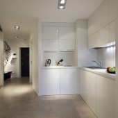 Кухня, вид на прихожую