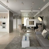 Гостиные фото - дизайн интерьера