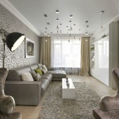 Гостиные фото - дизайн интерьера