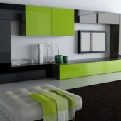 Стенки для гостиной фото - Гостиная Cubo 