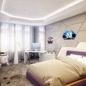 Детские комнаты в современном стиле фото - дизайн интерьера