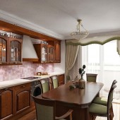 Коричневые кухни фото - дизайн интерьера