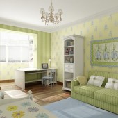 Детские комнаты фото - дизайн интерьера