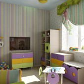 Детские комнаты фото - дизайн интерьера
