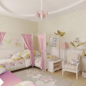 Детские комнаты фото - дизайн интерьера