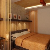 Маленькие спальни фото - дизайн интерьера