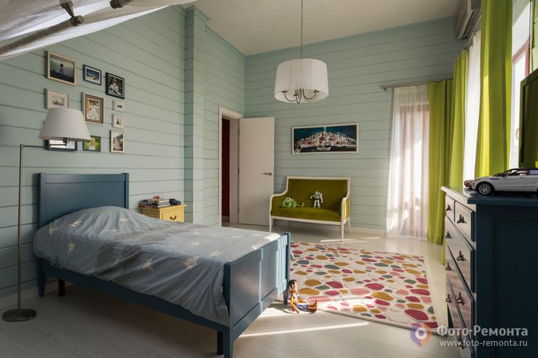  Дизайн интерьера детской комнаты кантри