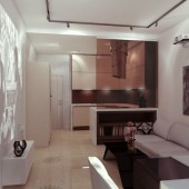 Гостиная-кухня