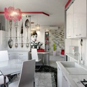 Белые кухни фото - дизайн интерьера