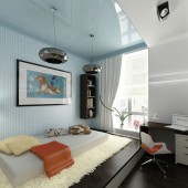 Детские комнаты в современном стиле фото - дизайн интерьера