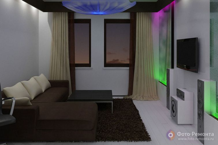 Дизайн квартиры для молодого музыканта, Москва