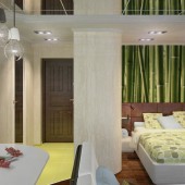 Спальня и прихожая