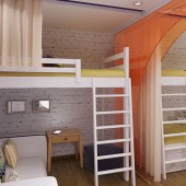 Детские комнаты фото - дизайн интерьера