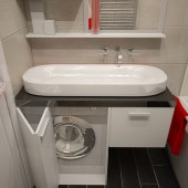 Маленькие ванные комнаты фото - дизайн интерьера