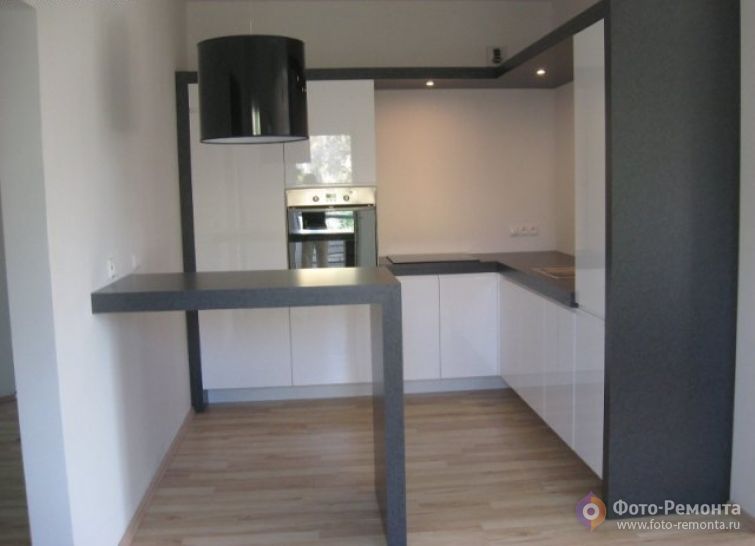 Оформление маленькой кухни