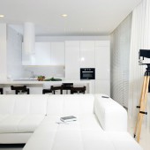 Гостиная, вид на кухню