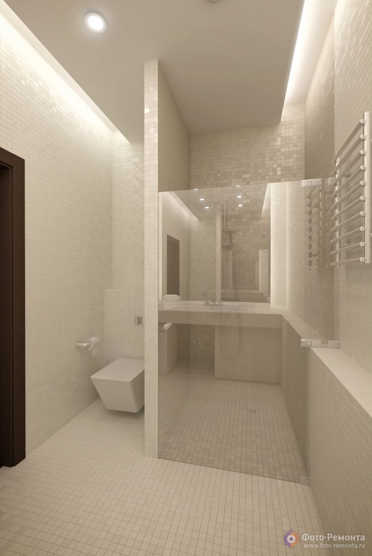 Ремонт современной ванной комнаты
