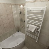 Маленькие ванные комнаты фото - дизайн интерьера