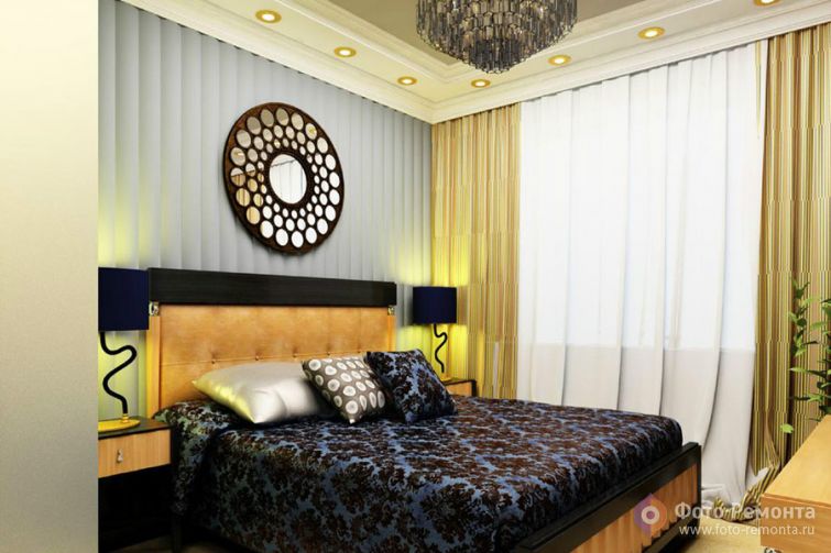  Евроремонт спальни