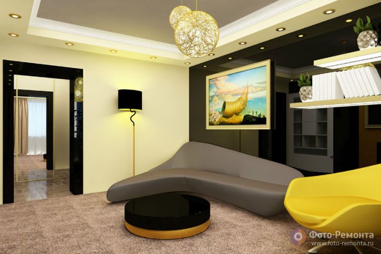 Интерьер квартиры в Саратове, 66 кв.м.